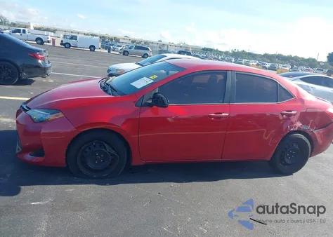 2017 Toyota Corolla Le z USA, uszkodzony, nr VIN 2T1BURHE4HC782385